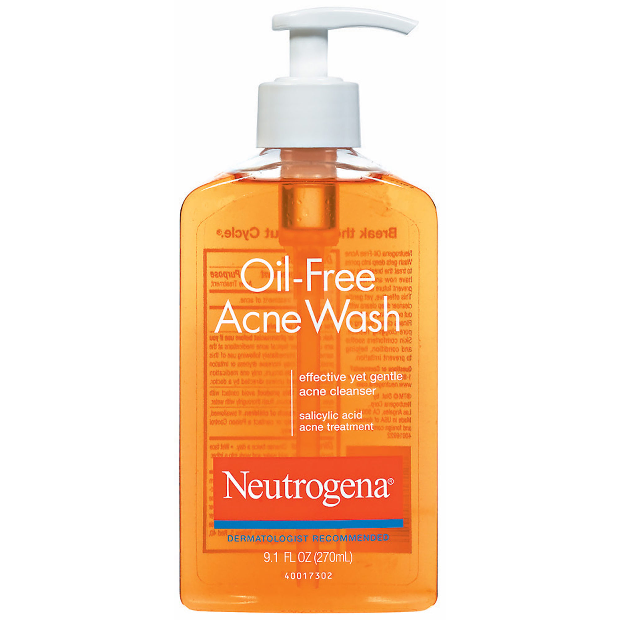 Review sữa rửa mặt Neutrogena Oil-Free Acne Wash